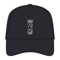 Crown Script Initials Cap | Embroidered Baseball Hat