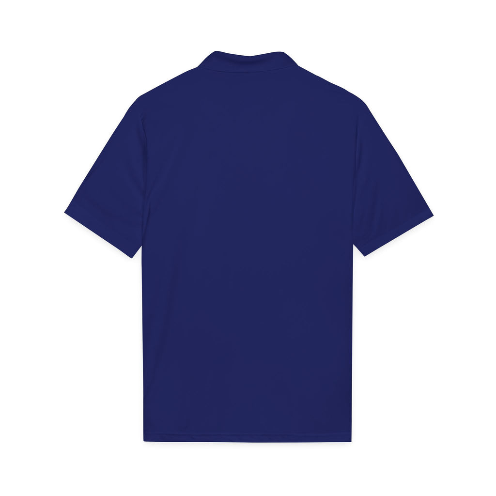 Micropolitan King Logo Polo Shirt | White embroidered chest design