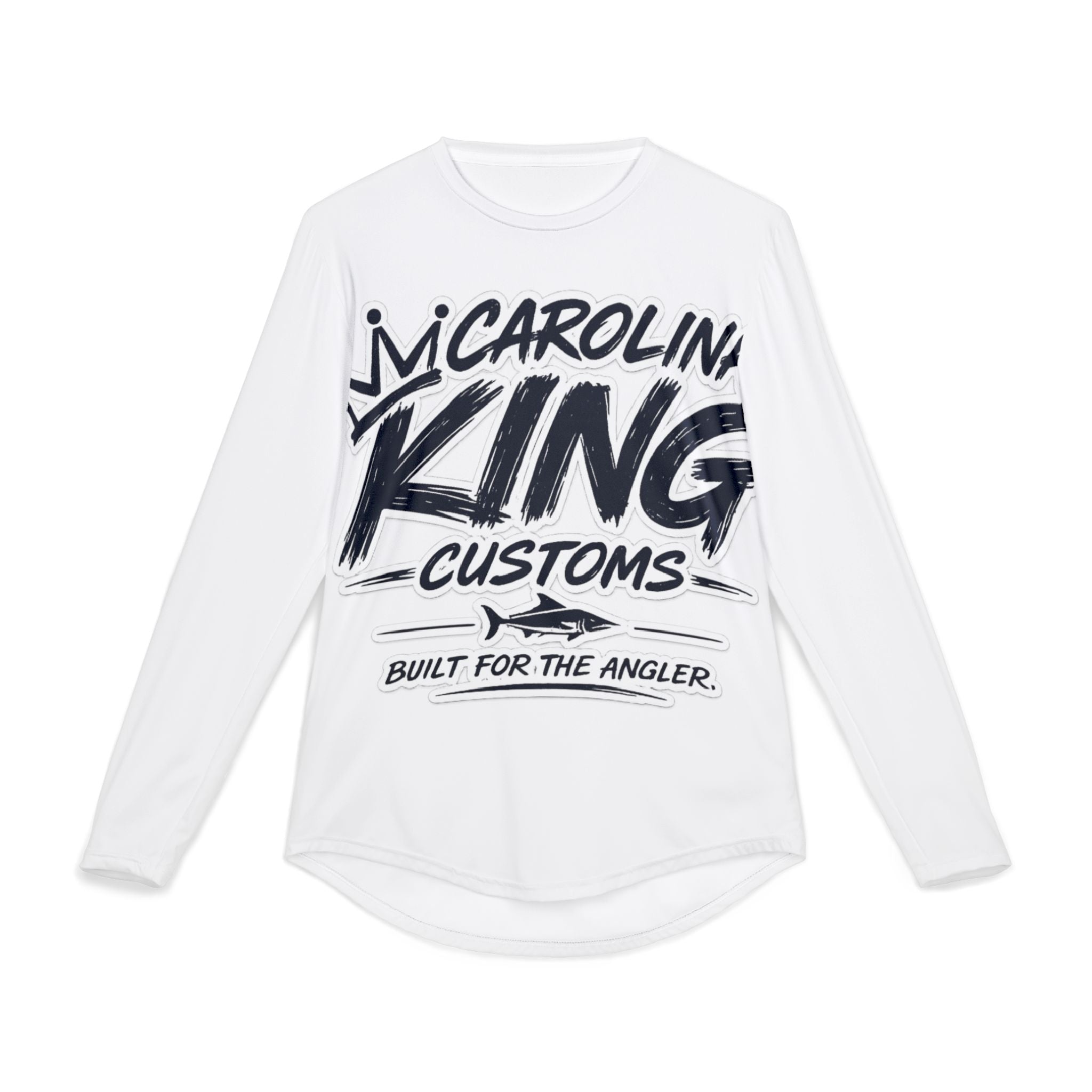 Carolina King Customs Fishing Graphic Long Sleeve Shirt | UV Protection