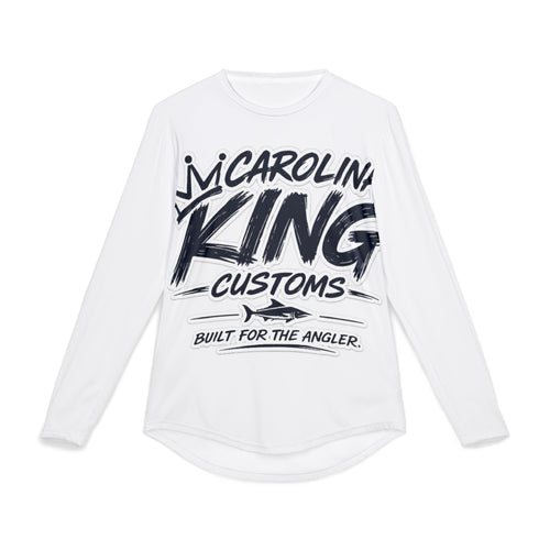 Carolina King Customs Fishing Graphic Long Sleeve Shirt | UV Protection