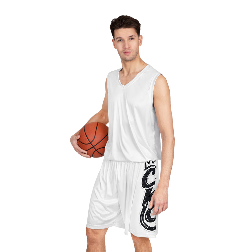 Custom Carolina King Customs logo Basketball Shorts | All Over Print