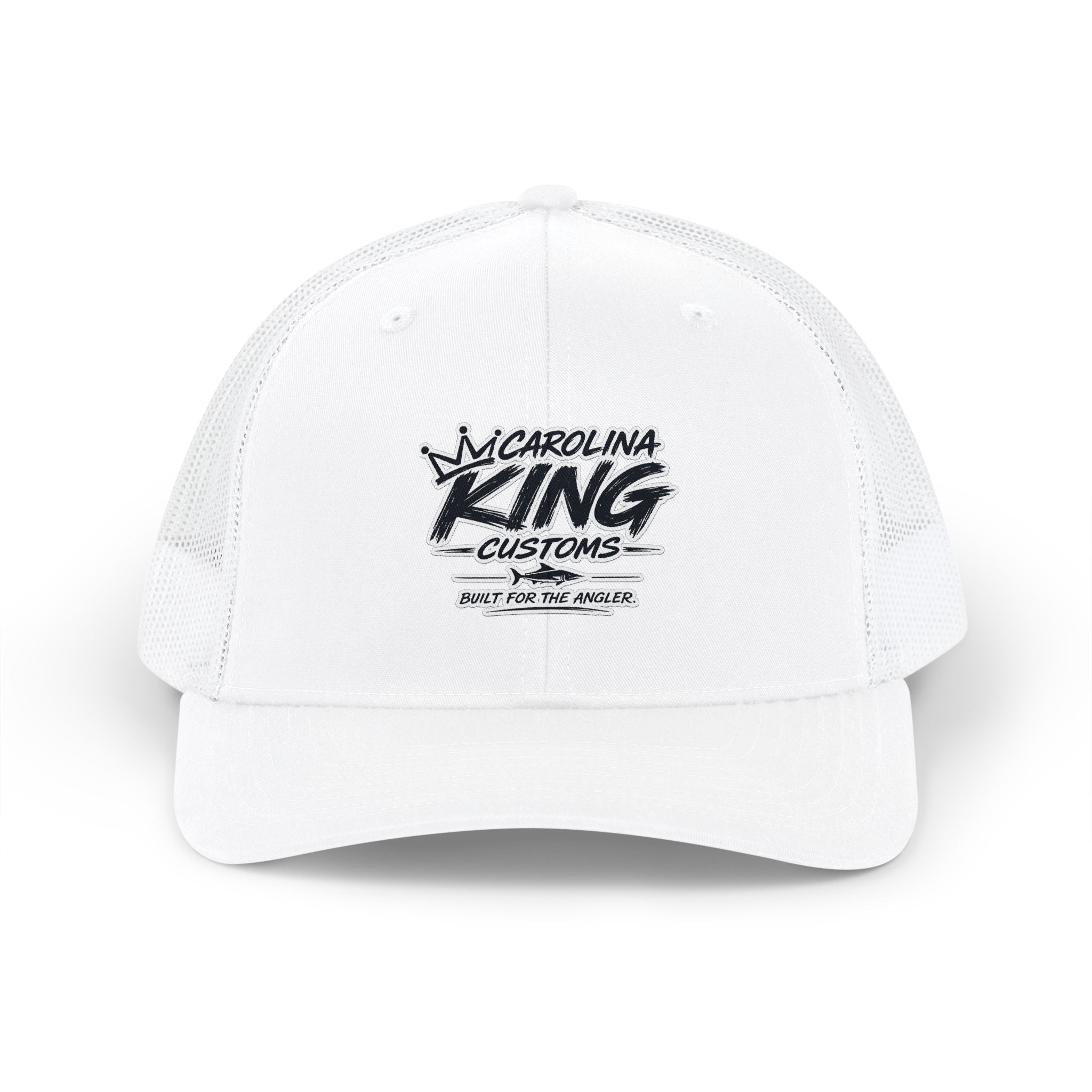 Carolina King Customs logo Snapback Cap | Trucker Mesh Hat