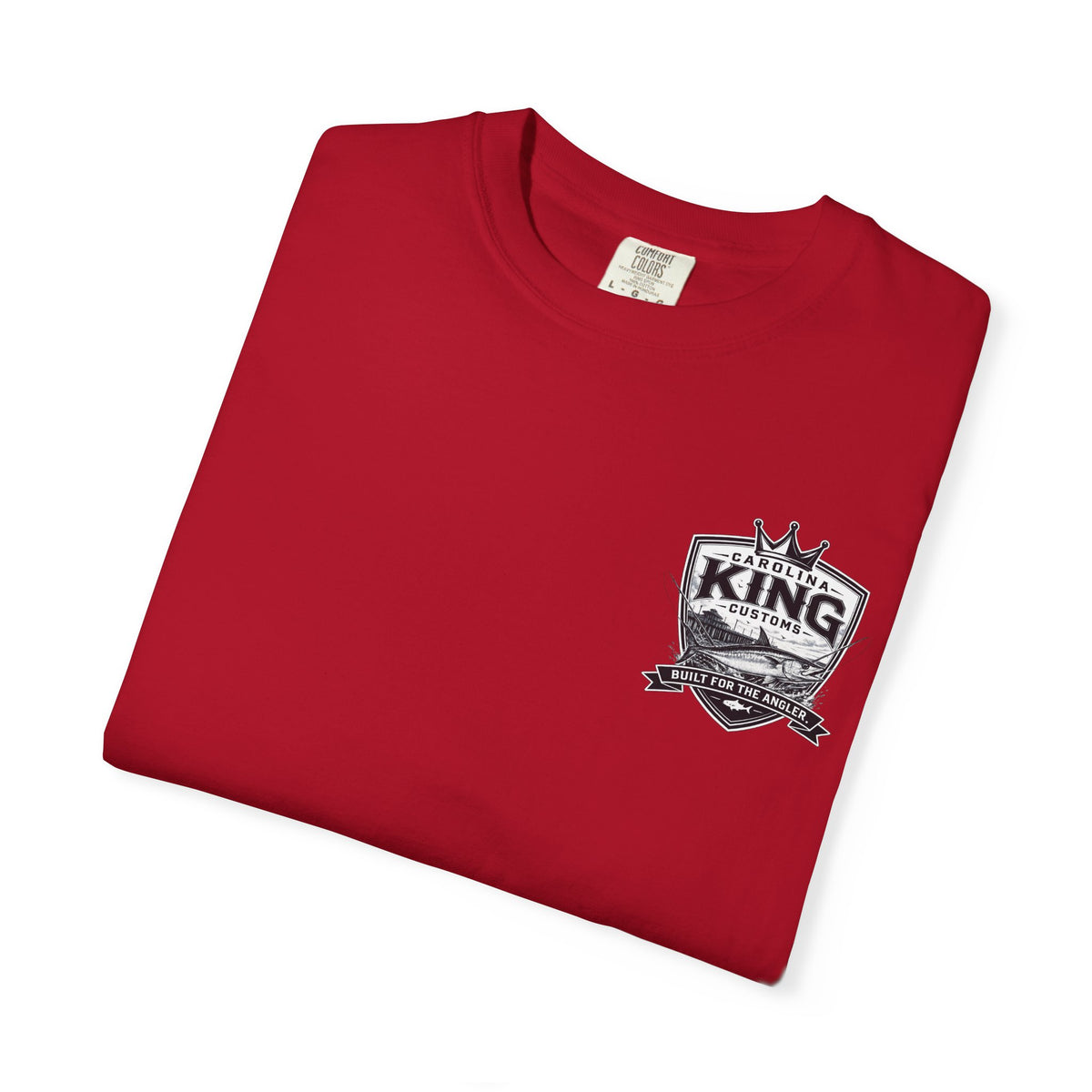 Carolina King Customs Tarpon Illustration T-shirt | Fishing Graphic Tee