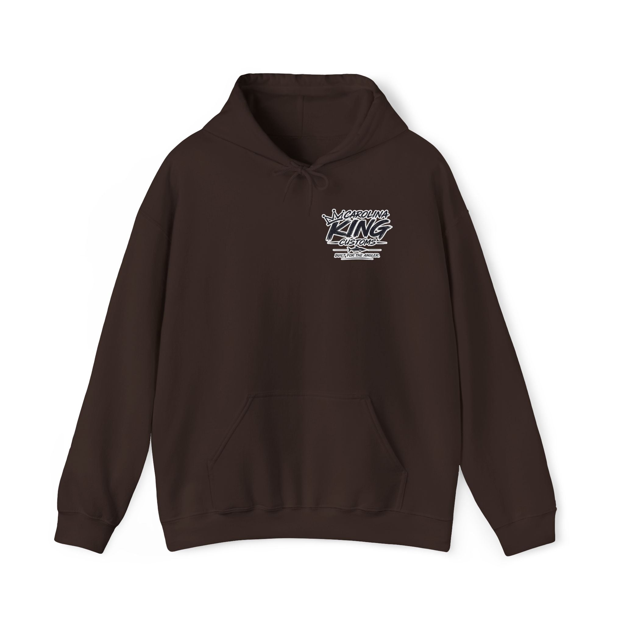 Saltwater King Fishing Hoodie | Leaping Fish Pier Sunset Hoodie