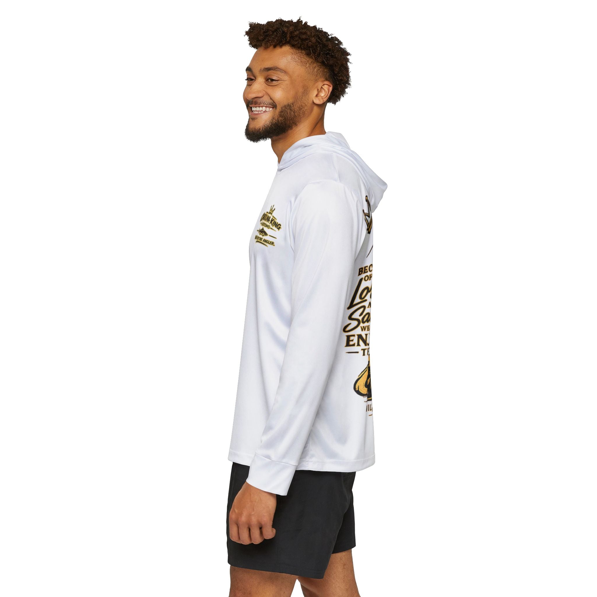 Carolina King Customs Cross & Fish Hoodie | Sports Warmup Hoodie