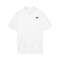 Micropolitan King Logo Polo Shirt | White embroidered chest design