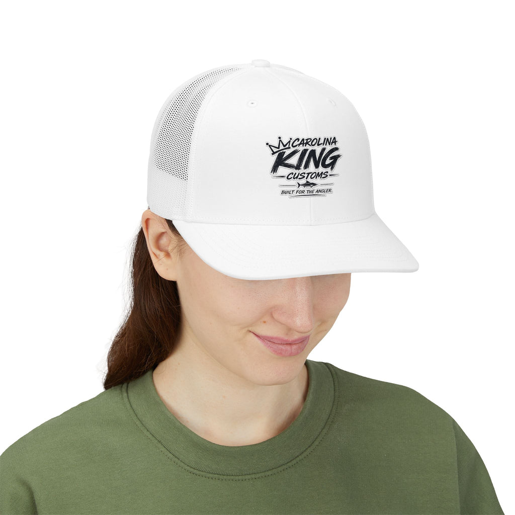 Carolina King Customs logo Snapback Cap | Trucker Mesh Hat