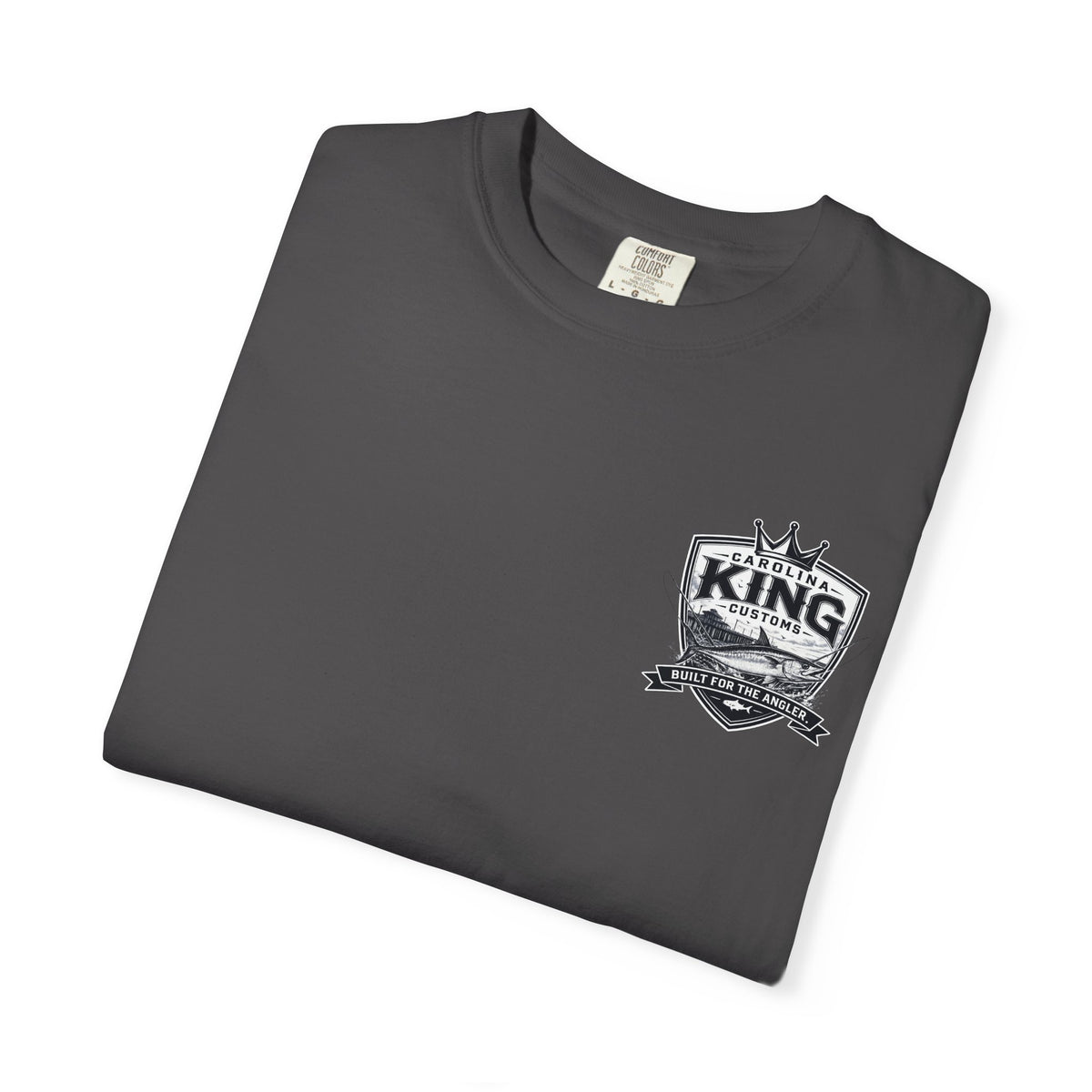 Carolina King Customs Tarpon Illustration T-shirt | Fishing Graphic Tee
