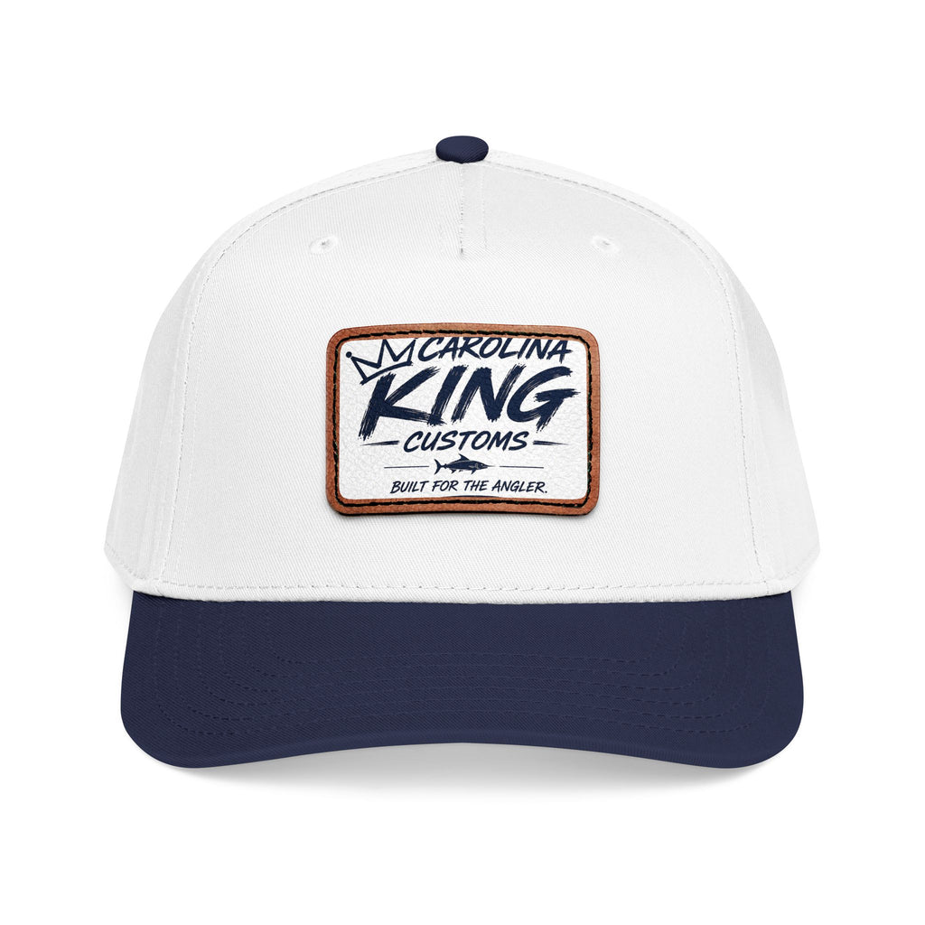 Carolina King Customs Patch Baseball Cap | Leather Rectangle Patch