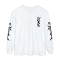 Crown CKC Script Chest Logo Long Sleeve T-Shirt | Minimal Hipster Streetwear