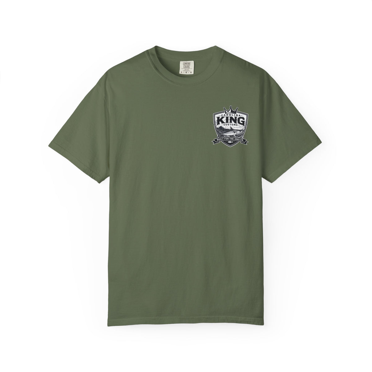 Carolina King Customs Tarpon Illustration T-shirt | Fishing Graphic Tee