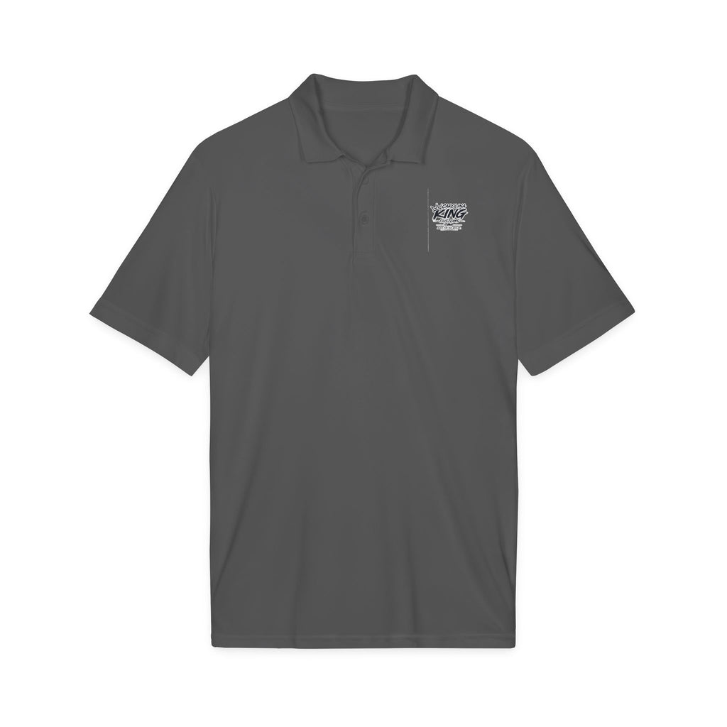 Micropolitan King Logo Polo Shirt | White embroidered chest design