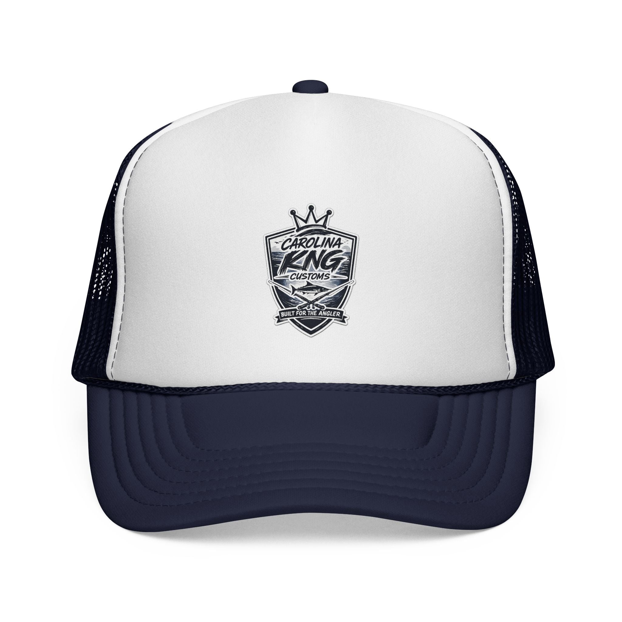 Carolina King Vintage Crest Trucker Cap | Mesh Baseball Hat