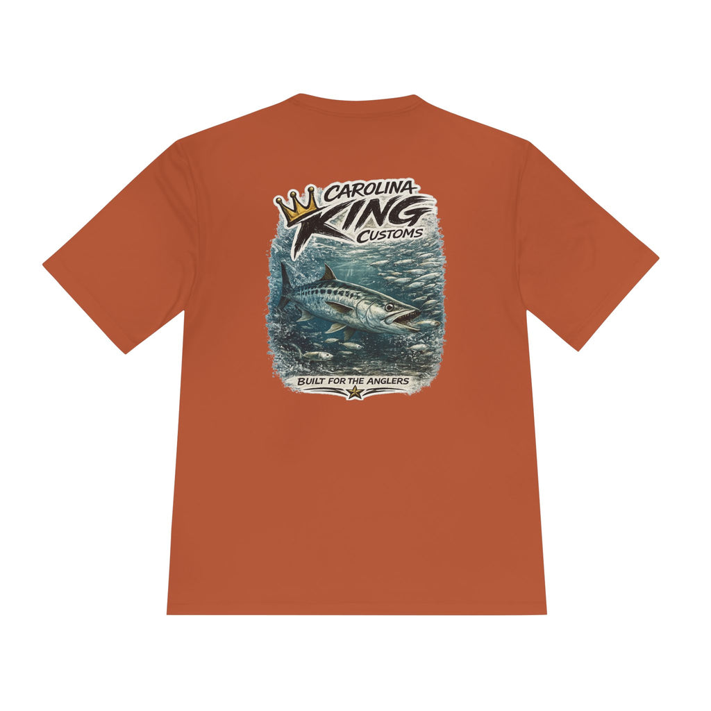Carolina King Custom Fishing king Tee | Ocean Angler Graphic Shirt