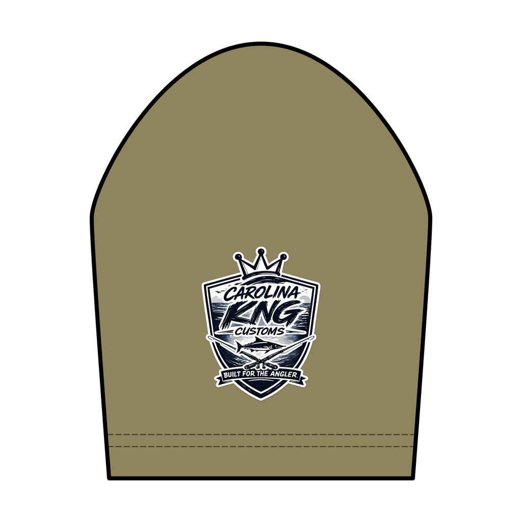 Carolina King cabia Logo T-Shirt | Small Chest Graphic, Gray Tee