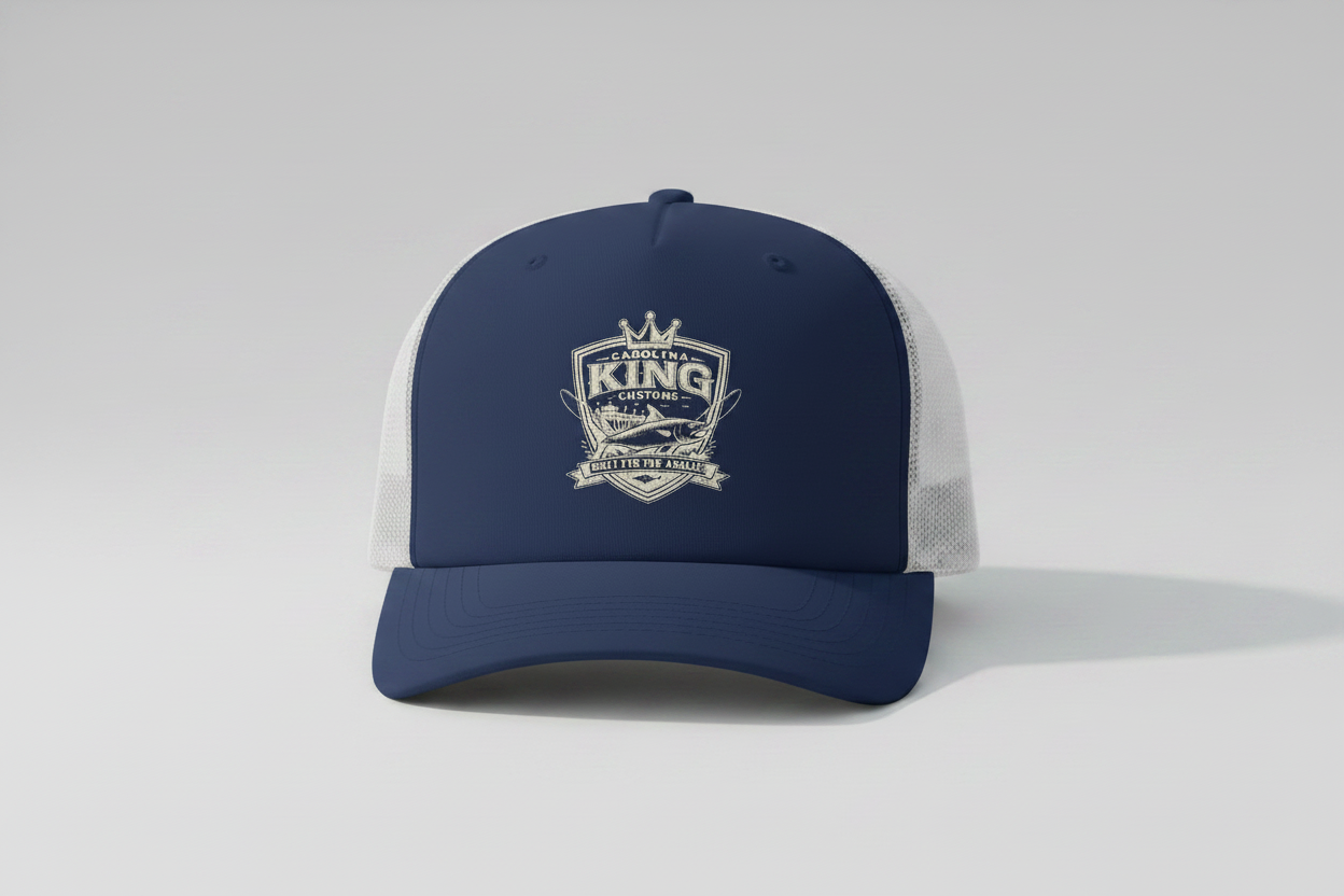 Cobalt Blue/Grey Trucker - Redo