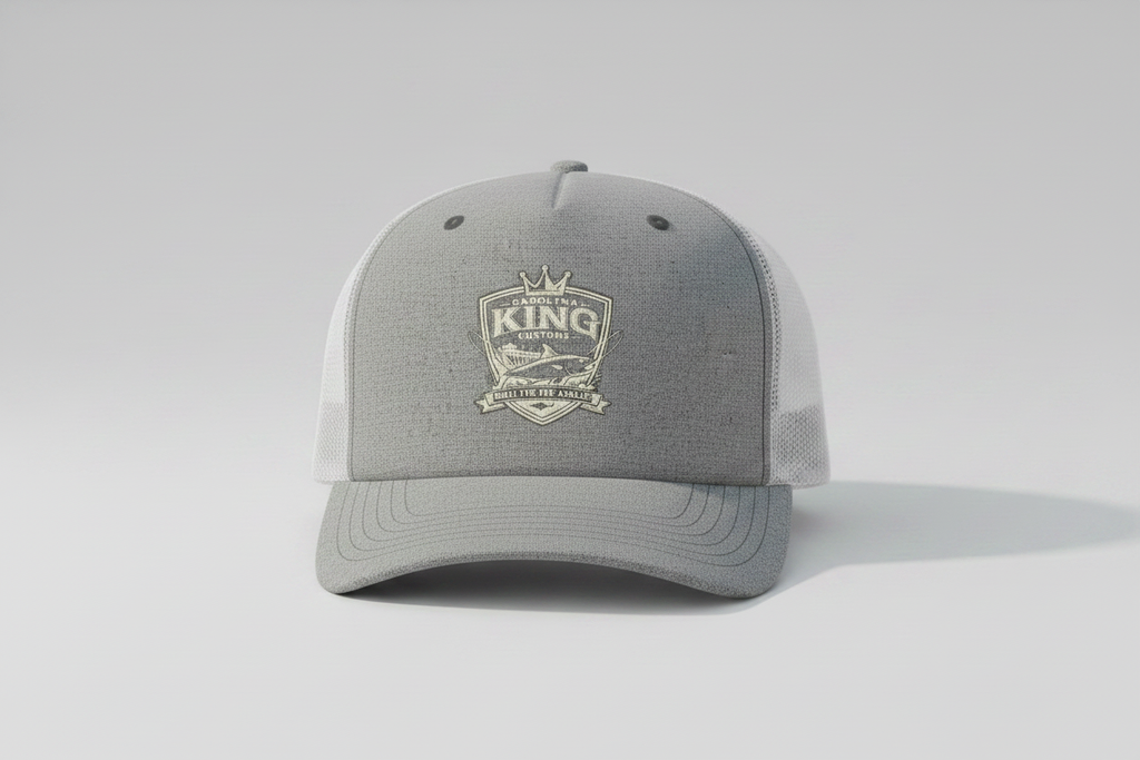 Heather Grey/Black Trucker - Redo