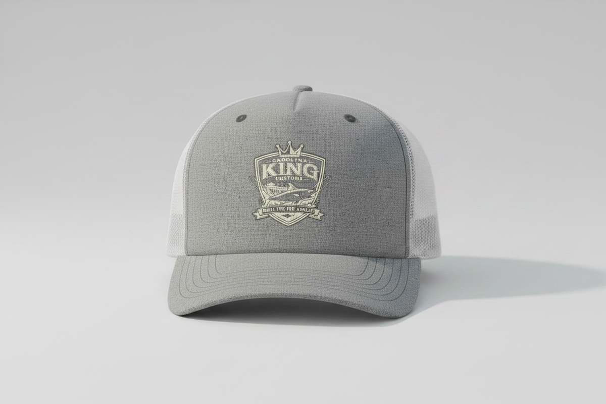 Heather Grey/Black Trucker - Redo