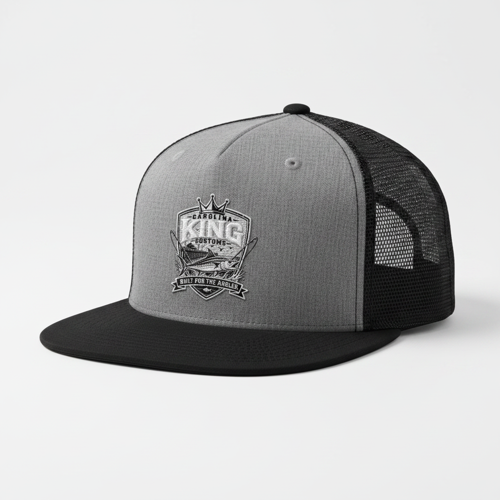 Carolina King Customs fishing badge hat | Trucker