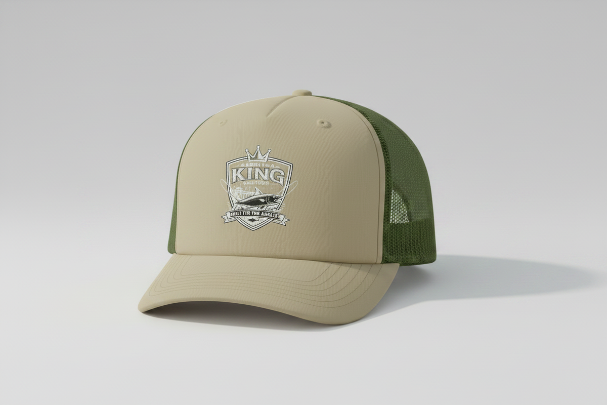 Pale Khaki/Loden Trucker - Redo