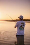 Speckled trout Illustration Pocket Tee | Carolina King Customs "Built for the Angler"